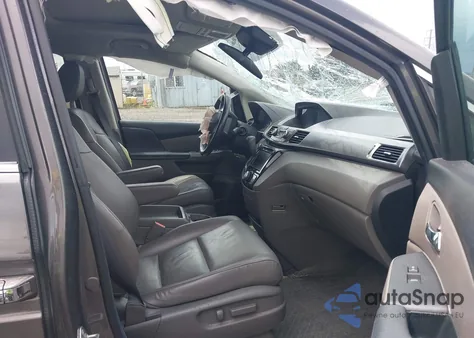 2014 Honda Odyssey Ex-L из США, поврежденный, VIN 5FNRL5H61EB088134